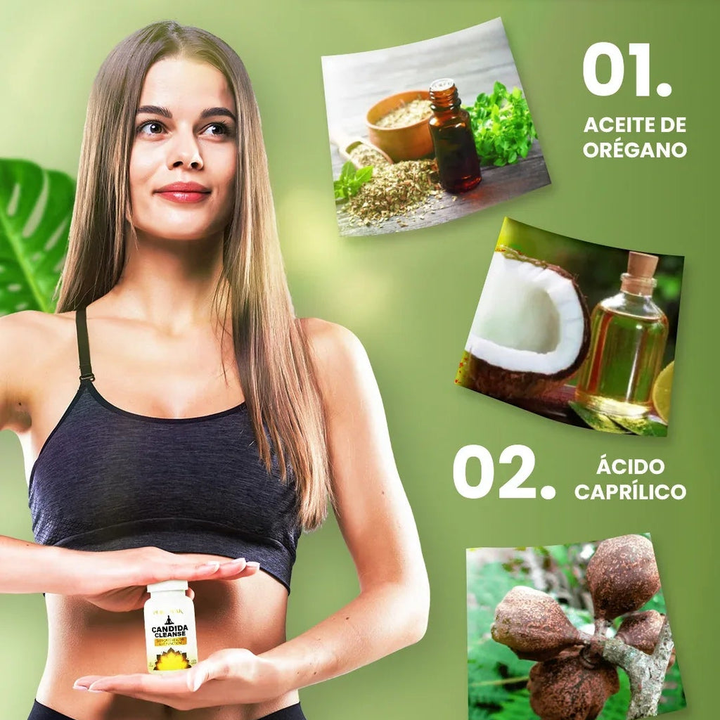 CANDIDA CLEANSE EQUILIBRIO INTESTINAL