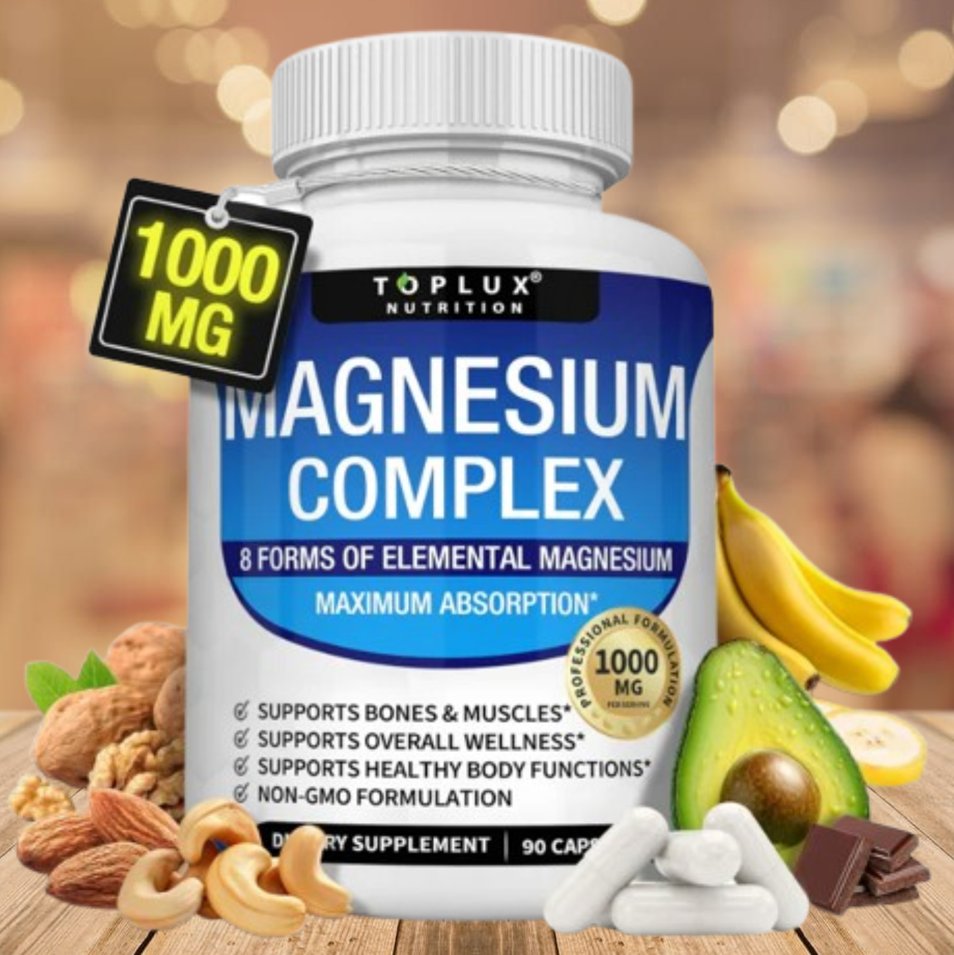 MAGNESIO COMPLEX PREMIUM 90 CAPSULAS