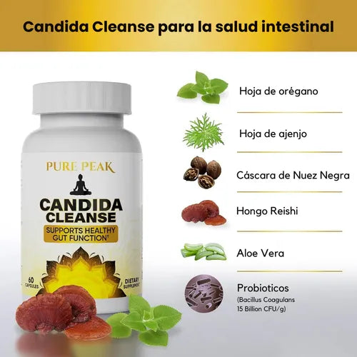 CANDIDA CLEANSE EQUILIBRIO INTESTINAL