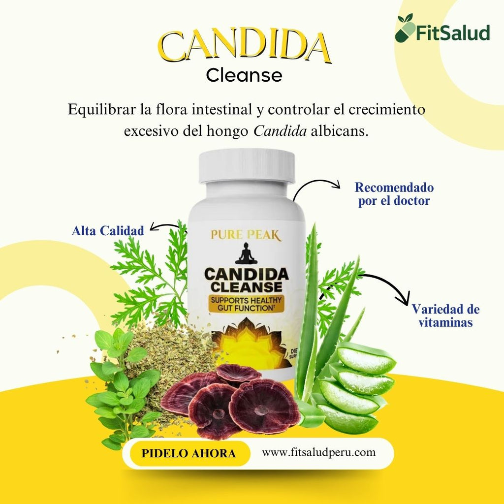 CANDIDA CLEANSE EQUILIBRIO INTESTINAL