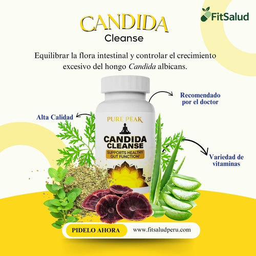 CANDIDA CLEANSE EQUILIBRIO INTESTINAL