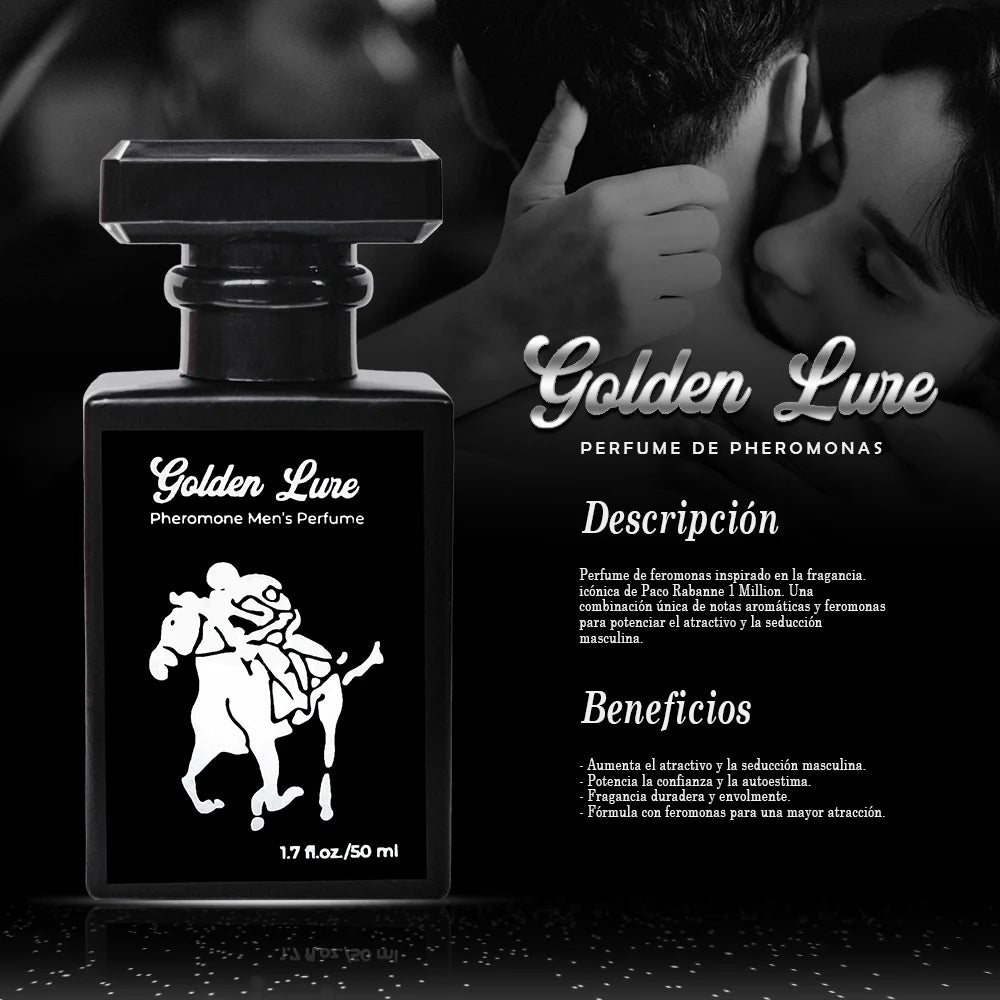 PERFUME CON FEROMONAS GOLDEN LURE
