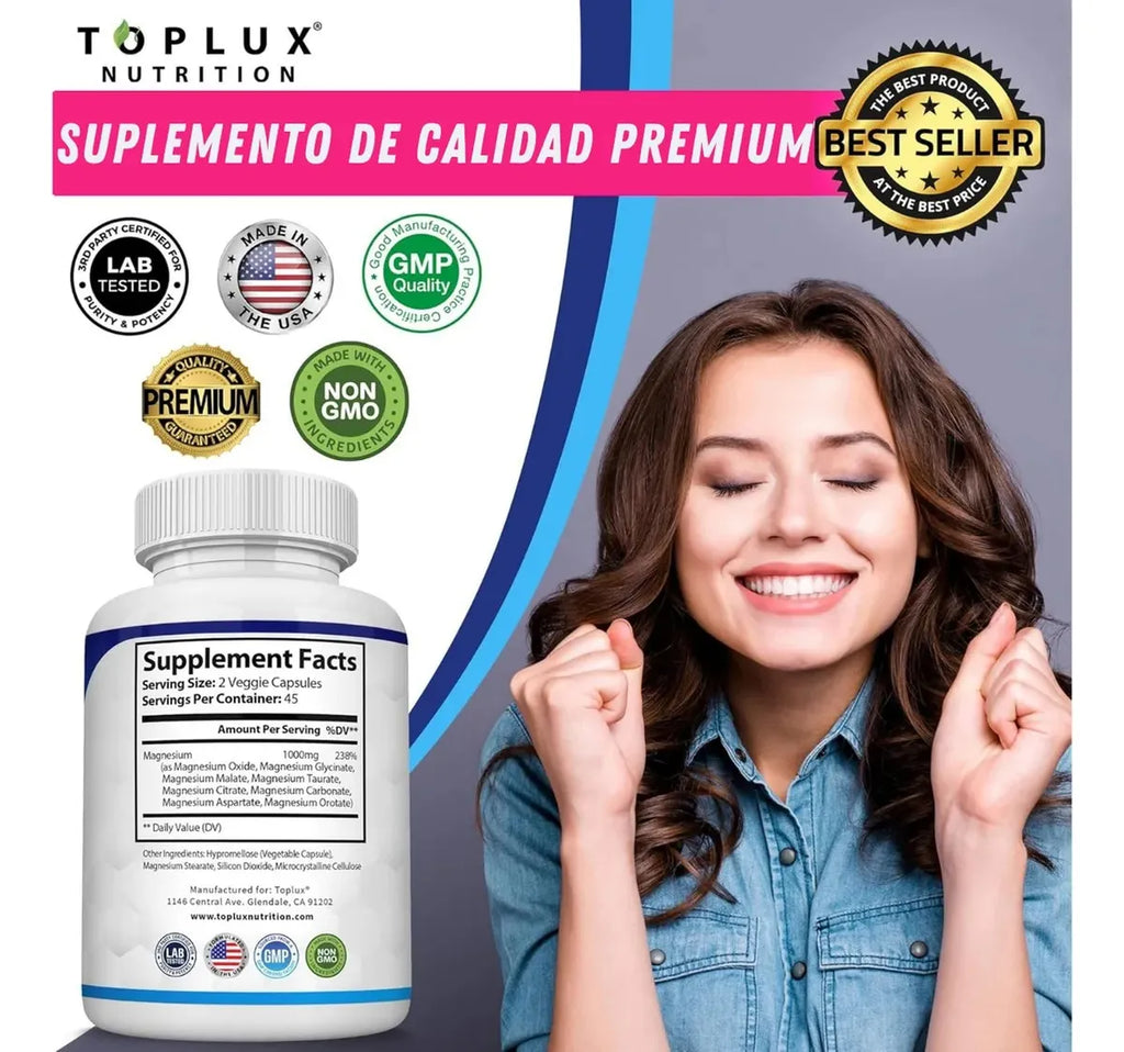 MAGNESIO COMPLEX PREMIUM 90 CAPSULAS