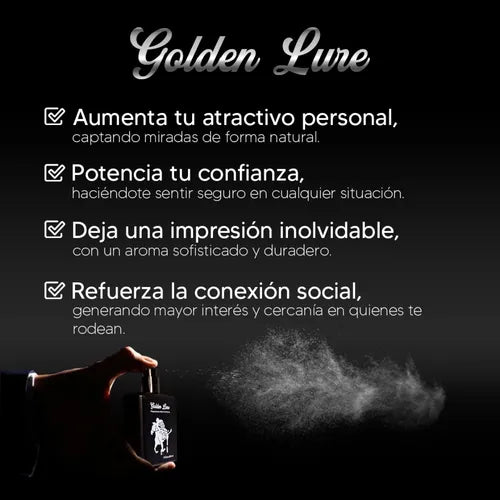 PERFUME CON FEROMONAS GOLDEN LURE